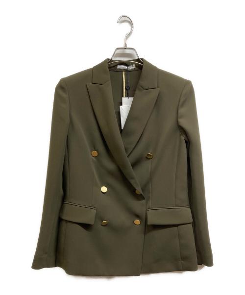 BEIGE（ベイジ）BEIGE (ベイジ) 金釦ダブルジャケット オリーブ サイズ:2の古着・服飾アイテム