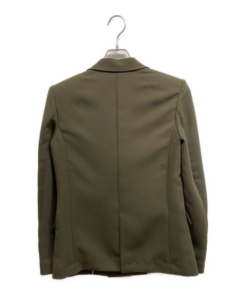 BEIGE（ベイジ）BEIGE (ベイジ) 金釦ダブルジャケット オリーブ サイズ:2の古着・服飾アイテム