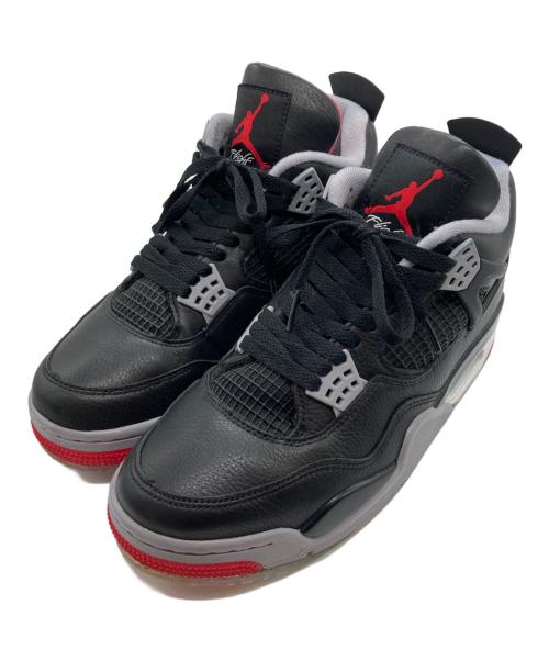 NIKE（ナイキ）NIKE (ナイキ) AIR JORDAN 4 RETRO ハイカットスニーカー ブラック サイズ:27の古着・服飾アイテム