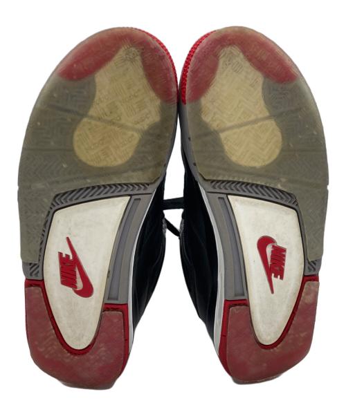 NIKE（ナイキ）NIKE (ナイキ) AIR JORDAN 4 RETRO ハイカットスニーカー ブラック サイズ:27の古着・服飾アイテム