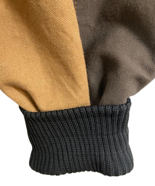 CarHartt（カーハート）CarHartt (カーハート) パッチワークジャケット ベージュ サイズ:XLの古着・服飾アイテム