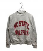 Champion REVERSE WEAVEチャンピオン リバース ウィーブ）の古着「プリントスウェット」｜グレー