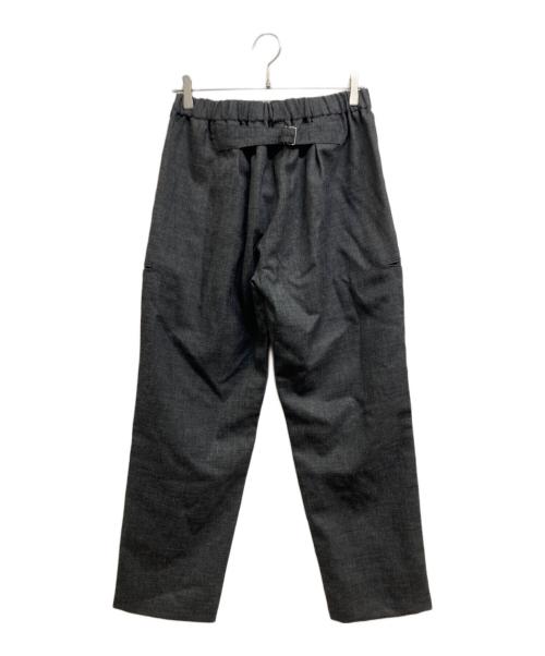 POST O'ALLS（ポストオーバーオールズ）POST O'ALLS (ポストオーバーオールズ) SOUTHWICK (サウスウィック) E-Z Lax 3 : scotch cheviot グレー サイズ:M 未使用品の古着・服飾アイテム