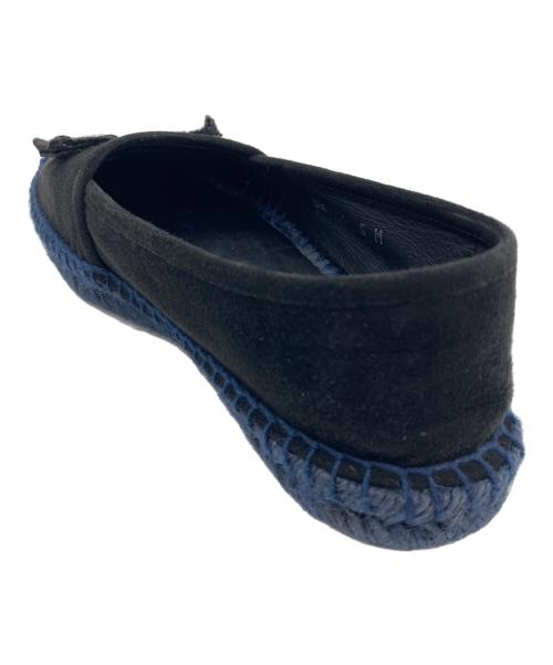 Salvatore Ferragamo（サルヴァトーレ フェラガモ）Salvatore Ferragamo (サルヴァトーレ フェラガモ) エスパドリーユ ネイビー サイズ:6Mの古着・服飾アイテム