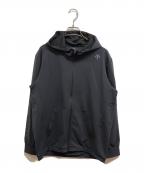 DESCENTE GOLFデサントゴルフ）の古着「ストレッチフルジップフーディー」｜ブラック