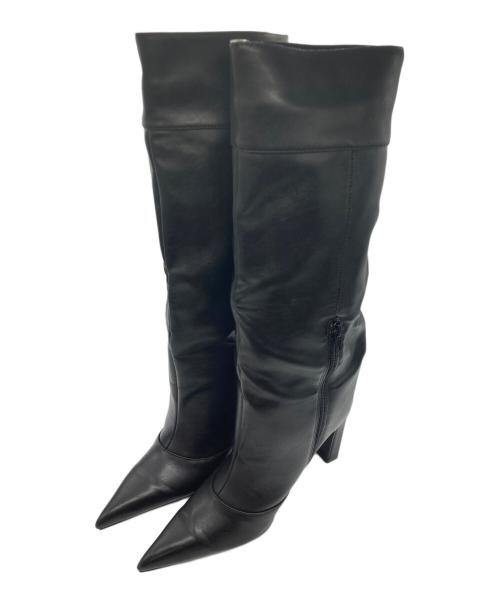 MAISON SPECIAL（メゾンスペシャル）MAISON SPECIAL (メゾンスペシャル) Loose Long Boots ブラック サイズ:38の古着・服飾アイテム