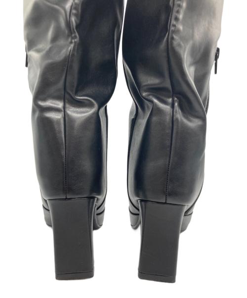 MAISON SPECIAL（メゾンスペシャル）MAISON SPECIAL (メゾンスペシャル) Loose Long Boots ブラック サイズ:38の古着・服飾アイテム