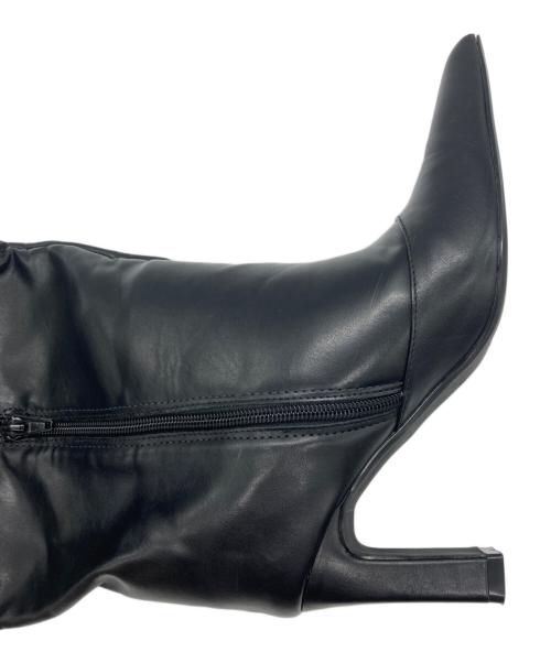 MAISON SPECIAL（メゾンスペシャル）MAISON SPECIAL (メゾンスペシャル) Loose Long Boots ブラック サイズ:38の古着・服飾アイテム