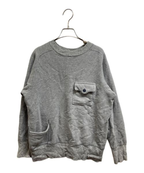 MISTER FREEDOM（ミスターフリーダム）MISTER FREEDOM (ミスターフリーダム) ポケット付スウェット グレー サイズ:Mの古着・服飾アイテム