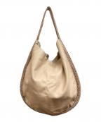 Salvatore Ferragamoサルヴァトーレ フェラガモ）の古着「サークル型チェーンショルダーバッグ」｜ピンクベージュ