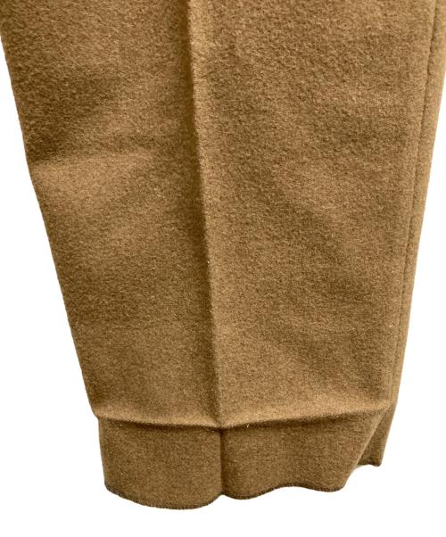 AURALEE（オーラリー）AURALEE (オーラリー) WOOL CASHMERE FLANNEL SLACKS ブラウン サイズ:3の古着・服飾アイテム