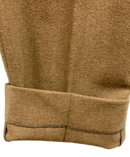 AURALEE（オーラリー）AURALEE (オーラリー) WOOL CASHMERE FLANNEL SLACKS ブラウン サイズ:3の古着・服飾アイテム