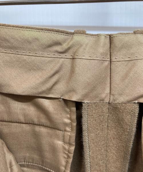 AURALEE（オーラリー）AURALEE (オーラリー) WOOL CASHMERE FLANNEL SLACKS ブラウン サイズ:3の古着・服飾アイテム