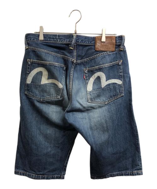 EVISU（エヴィス）EVISU (エビス) デニムハーフパンツ インディゴ サイズ:34の古着・服飾アイテム