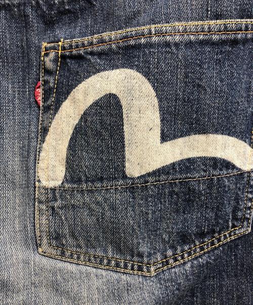 EVISU（エヴィス）EVISU (エビス) デニムハーフパンツ インディゴ サイズ:34の古着・服飾アイテム