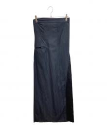 MAISON SPECIAL（メゾンスペシャル）の古着「Docking Bear Maxidresses」｜ネイビー