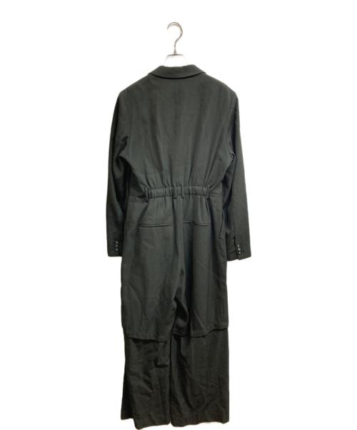 MAISON SPECIAL（メゾンスペシャル）MAISON SPECIAL (メゾンスペシャル) 2WAYレングステーラードオールインワン ブラック サイズ:Freeの古着・服飾アイテム