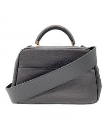 Valextra（ヴァレクストラ）の古着「セリエエッセ ミニ/2WAYショルダーバッグ」｜ブラック