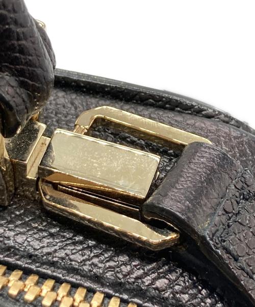 Valextra（ヴァレクストラ）Valextra (ヴァレクストラ) セリエエッセ ミニ/2WAYショルダーバッグ ブラックの古着・服飾アイテム