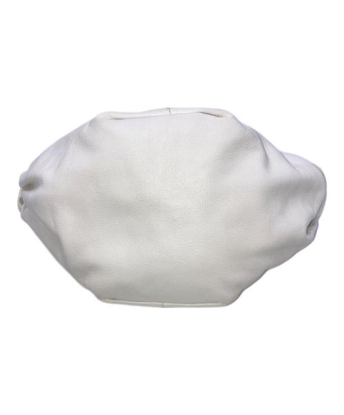 BOTTEGA VENETA（ボッテガベネタ）BOTTEGA VENETA (ボッテガベネタ) ハンドバッグ/ダブルノット ホワイトの古着・服飾アイテム