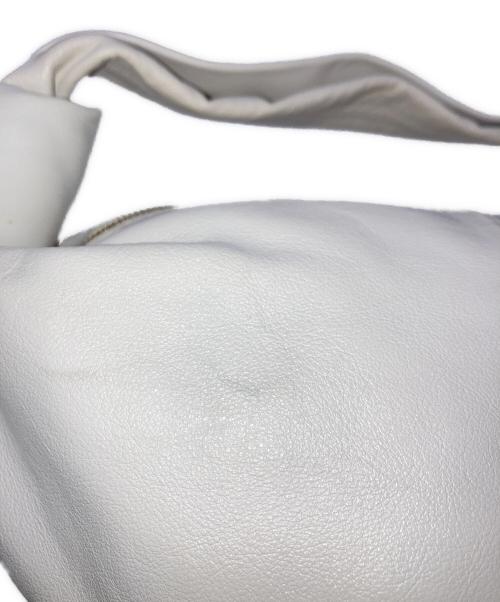 BOTTEGA VENETA（ボッテガベネタ）BOTTEGA VENETA (ボッテガベネタ) ハンドバッグ/ダブルノット ホワイトの古着・服飾アイテム