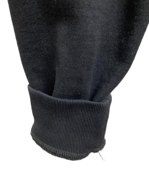 VERSACE（ヴェルサーチェ）VERSACE (ヴェルサーチェ) LOGO PRINT HOODIE ブラック サイズ:Lの古着・服飾アイテム