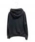 VERSACE (ヴェルサーチェ) LOGO PRINT HOODIE ブラック サイズ:L：14000円
