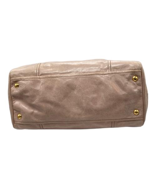 MIU MIU（ミュウミュウ）MIU MIU (ミュウミュウ) 2WAYバッグ ピンクの古着・服飾アイテム