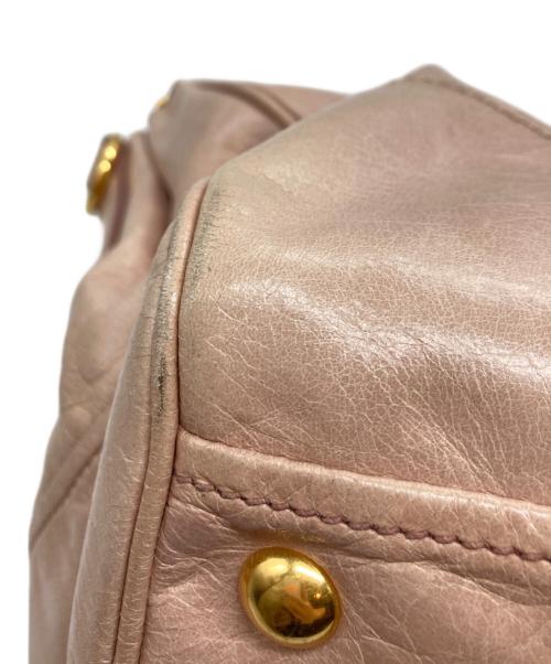 MIU MIU（ミュウミュウ）MIU MIU (ミュウミュウ) 2WAYバッグ ピンクの古着・服飾アイテム