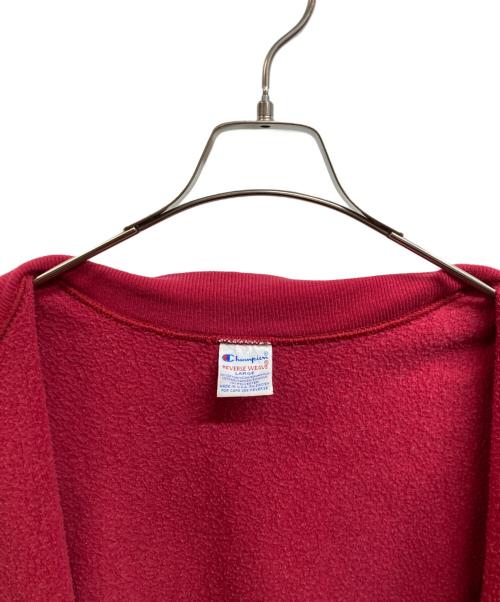 Champion REVERSE WEAVE（チャンピオン リバース ウィーブ）Champion REVERSE WEAVE (チャンピオン リバース ウィーブ) スナップカーディガン ピンク サイズ:LARGEの古着・服飾アイテム