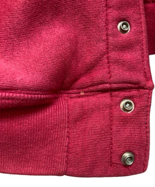 Champion REVERSE WEAVE（チャンピオン リバース ウィーブ）Champion REVERSE WEAVE (チャンピオン リバース ウィーブ) スナップカーディガン ピンク サイズ:LARGEの古着・服飾アイテム