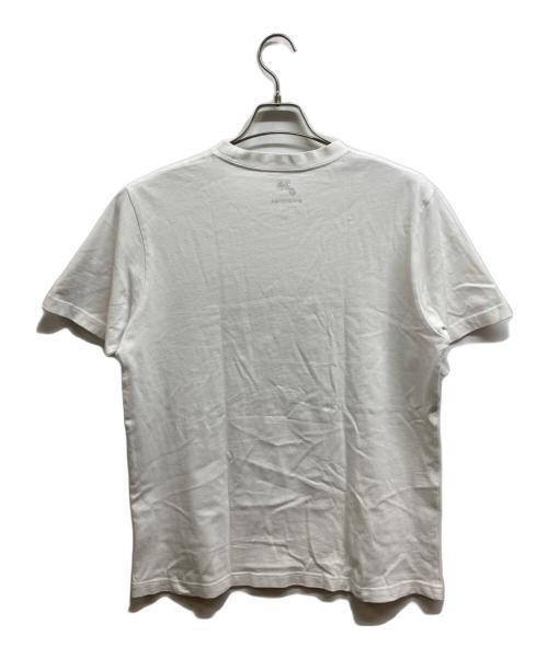 MIYAGIHIDETAKA（ミヤギヒデタカ）MIYAGIHIDETAKA (ミヤギヒデタカ) プリントTシャツ ホワイト サイズ:Lの古着・服飾アイテム