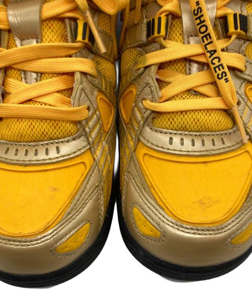 NIKE（ナイキ）NIKE (ナイキ) OFFWHITE (オフホワイト) Air Rubber Dunk イエロー/University Gold サイズ:27.5の古着・服飾アイテム