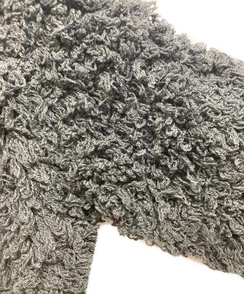 NOLLEY'S Laraaji（ノーリーズ）NOLLEY'S Laraaji (ノーリーズ) ループ編み2WAYプルオーバーニット ブラック サイズ:28 未使用品の古着・服飾アイテム