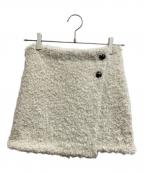 THE TOEザ・トゥー）の古着「ツイードミニスカート」｜アイボリー
