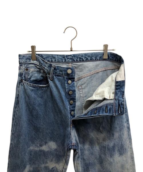 UNUSED（アンユーズド）UNUSED (アンユーズド) WASH BLEACH DENIM ブルー サイズ:3の古着・服飾アイテム