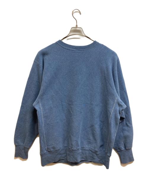 Champion REVERSE WEAVE（チャンピオン リバース ウィーブ）Champion REVERSE WEAVE (チャンピオン リバース ウィーブ) カレッジ刺繍スウェット ブルー サイズ:XXLの古着・服飾アイテム