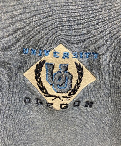 Champion REVERSE WEAVE（チャンピオン リバース ウィーブ）Champion REVERSE WEAVE (チャンピオン リバース ウィーブ) カレッジ刺繍スウェット ブルー サイズ:XXLの古着・服飾アイテム