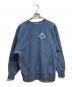 Champion REVERSE WEAVE（チャンピオン リバース ウィーブ）の古着「カレッジ刺繍スウェット」｜ブルー