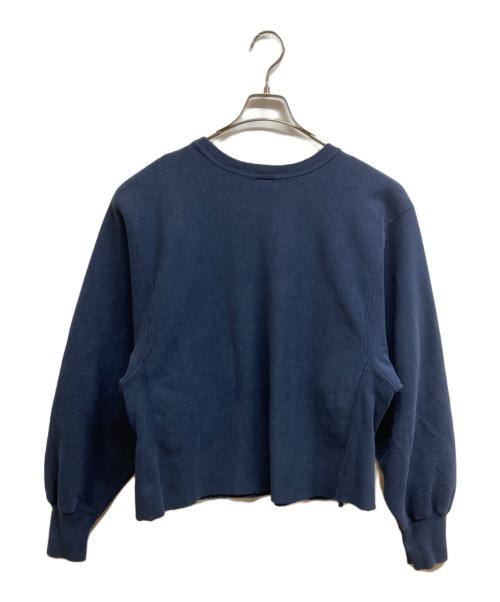 Champion REVERSE WEAVE（チャンピオン リバース ウィーブ）Champion REVERSE WEAVE (チャンピオン リバース ウィーブ) プリントスウェット ネイビー サイズ:XXLの古着・服飾アイテム