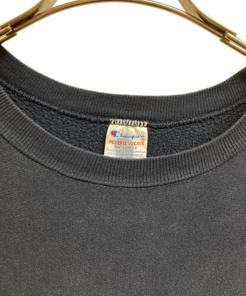 Champion REVERSE WEAVE（チャンピオン リバース ウィーブ）Champion REVERSE WEAVE (チャンピオン リバース ウィーブ) プリントスウェット ネイビー サイズ:XXLの古着・服飾アイテム