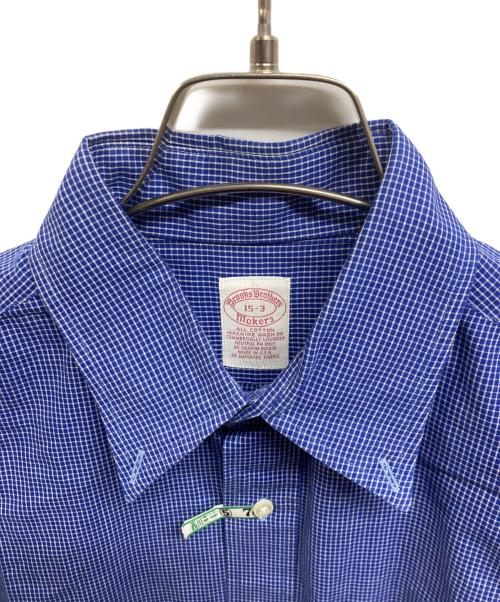 BROOKS BROTHERS（ブルックスブラザーズ）BROOKS BROTHERS (ブルックスブラザーズ) ボタンダウンシャツ ブルー サイズ:15-3の古着・服飾アイテム