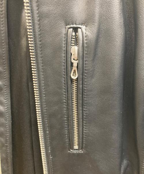 JACKROSE（ジャックローズ）JACKROSE (ジャックローズ) シングルライダースジャケット ブラック サイズ:4の古着・服飾アイテム