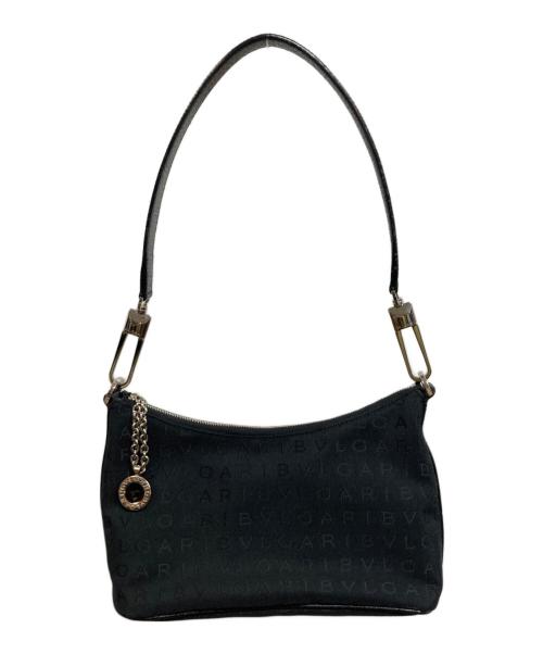 BVLGARI（ブルガリ）BVLGARI (ブルガリ) ワンショルダーバッグ ブラックの古着・服飾アイテム