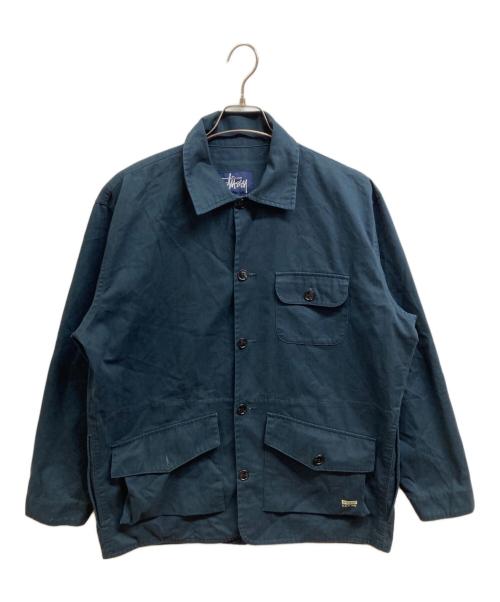 stussy（ステューシー）stussy (ステューシー) ヴィンテージワークジャケット ネイビー サイズ:Sの古着・服飾アイテム