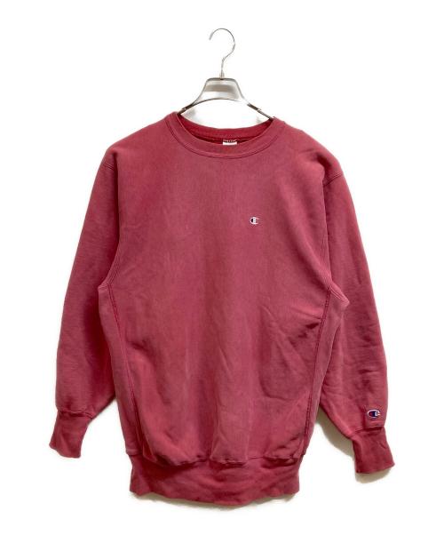 Champion REVERSE WEAVE（チャンピオン リバース ウィーブ）Champion REVERSE WEAVE (チャンピオン リバース ウィーブ) ヴィンテージスウェット ピンク サイズ:XXLの古着・服飾アイテム