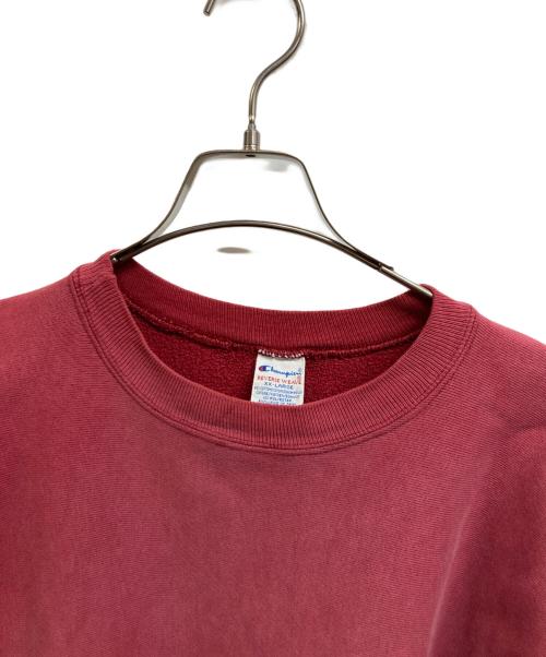 Champion REVERSE WEAVE（チャンピオン リバース ウィーブ）Champion REVERSE WEAVE (チャンピオン リバース ウィーブ) ヴィンテージスウェット ピンク サイズ:XXLの古着・服飾アイテム