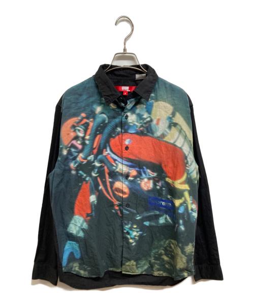 SUPREME（シュプリーム）SUPREME (シュプリーム) COMME des GARCONS JUNYA WATANABE MAN (コム デ ギャルソン ジュンヤ ワタナベ マン) Nature Shirt マルチカラー サイズ:Ｍの古着・服飾アイテム