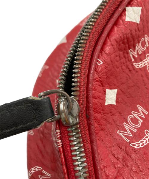 MCM（エムシーエム）MCM (エムシーエム) ウエストポーチ レッドの古着・服飾アイテム