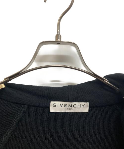 GIVENCHY（ジバンシィ）GIVENCHY (ジバンシィ) ジップパーカー ブラック サイズ:Mの古着・服飾アイテム